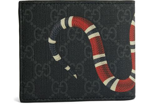 gucci black kingsnake|gucci kingsnake wallet stockx.